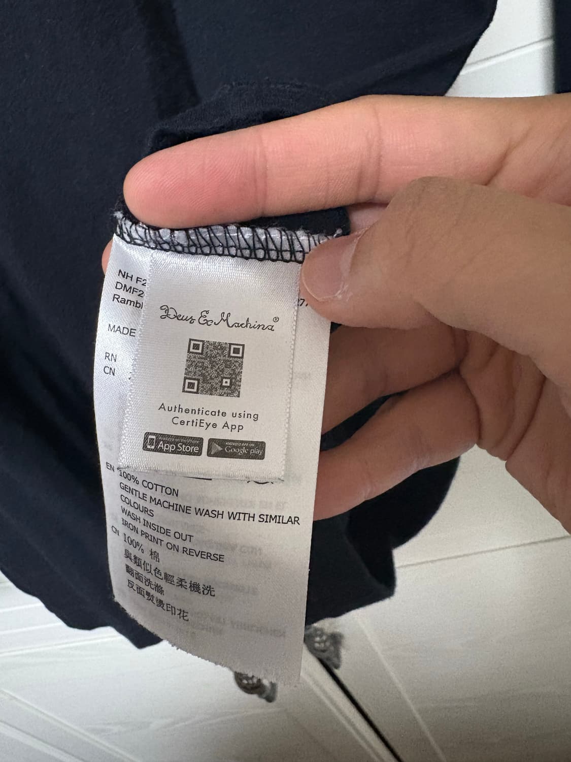 데우스 롱슬리브 블랙(XL) 상품이미지5