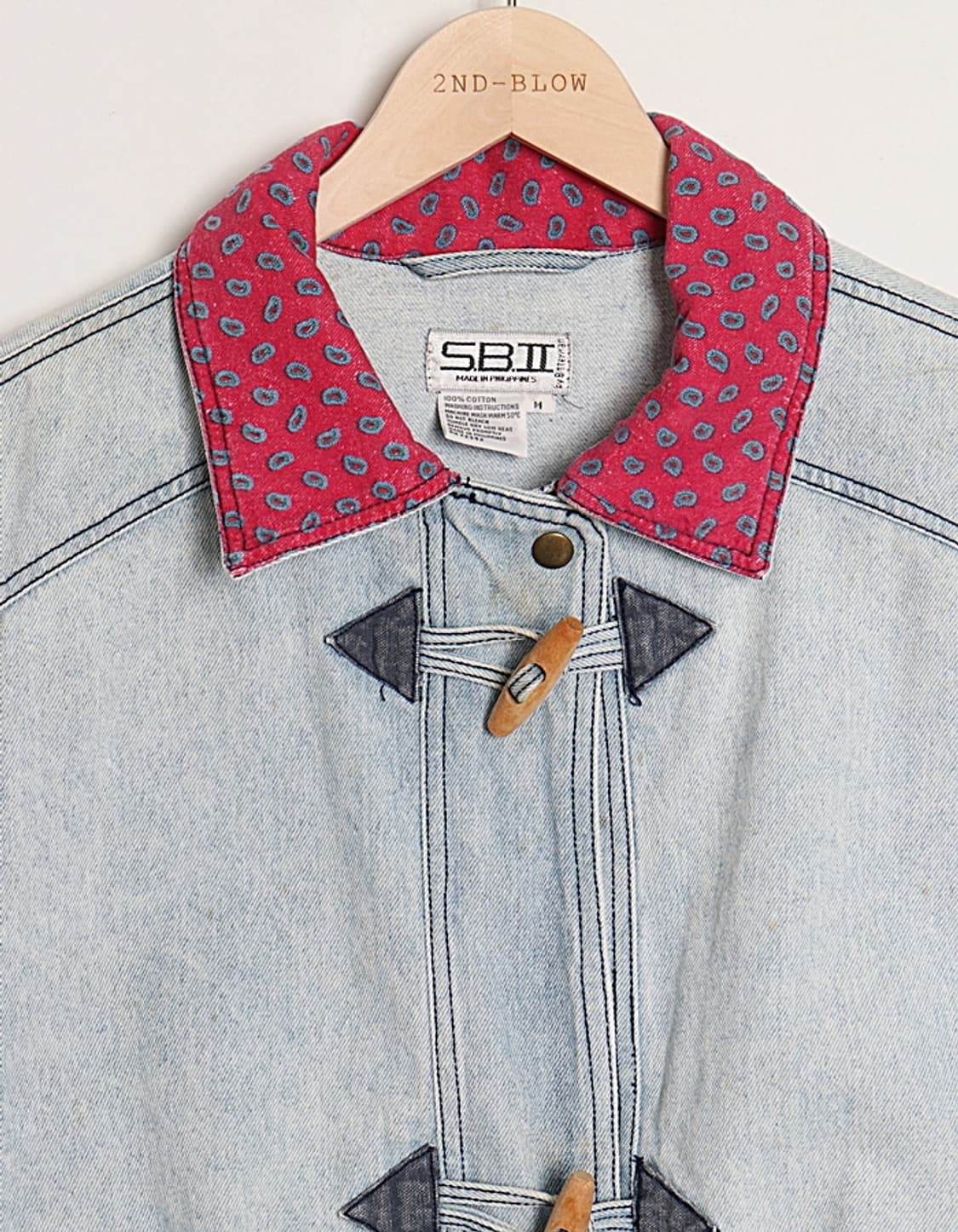  90's S.B.Ⅱ Togle Denim Jacket 상품이미지2