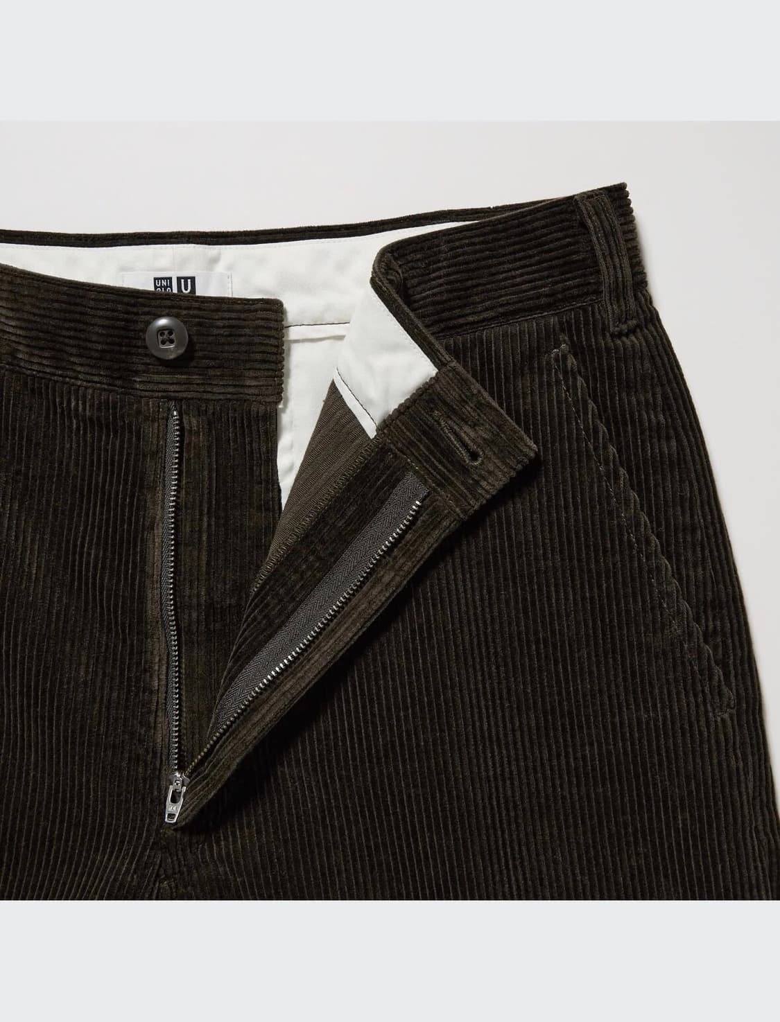 [유니클로] 유니클로U 코듀로이 와이드피트 워크팬츠 올리브 상품이미지2