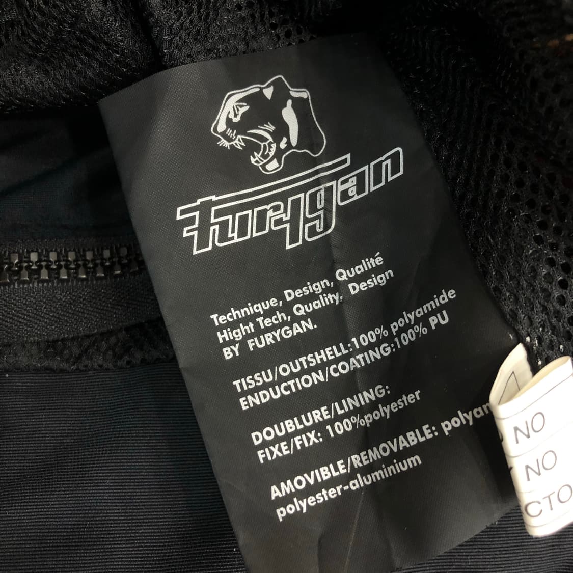 FURYGAN 퓨리간 모토사이클 레이싱 라이더 자켓 상품이미지8