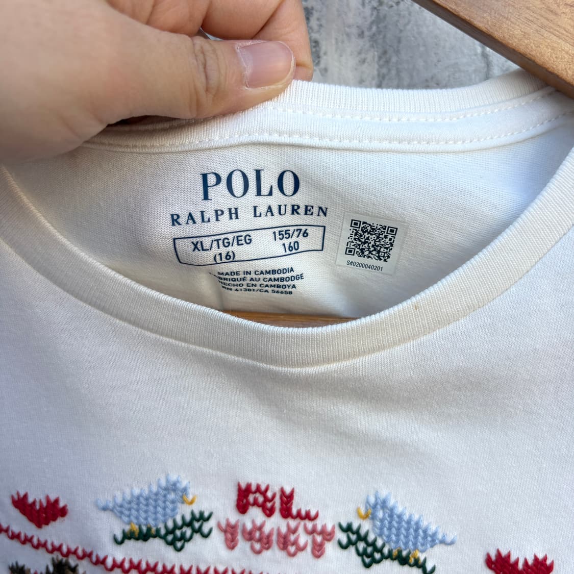 Polo 폴로 자수 롱슬리브 티셔츠 상품이미지2