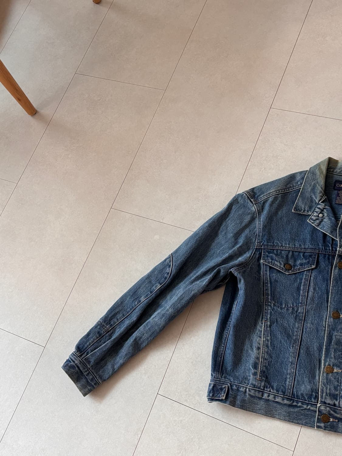 Calvin Klein 90s Vintage Denim Jacket  상품이미지5