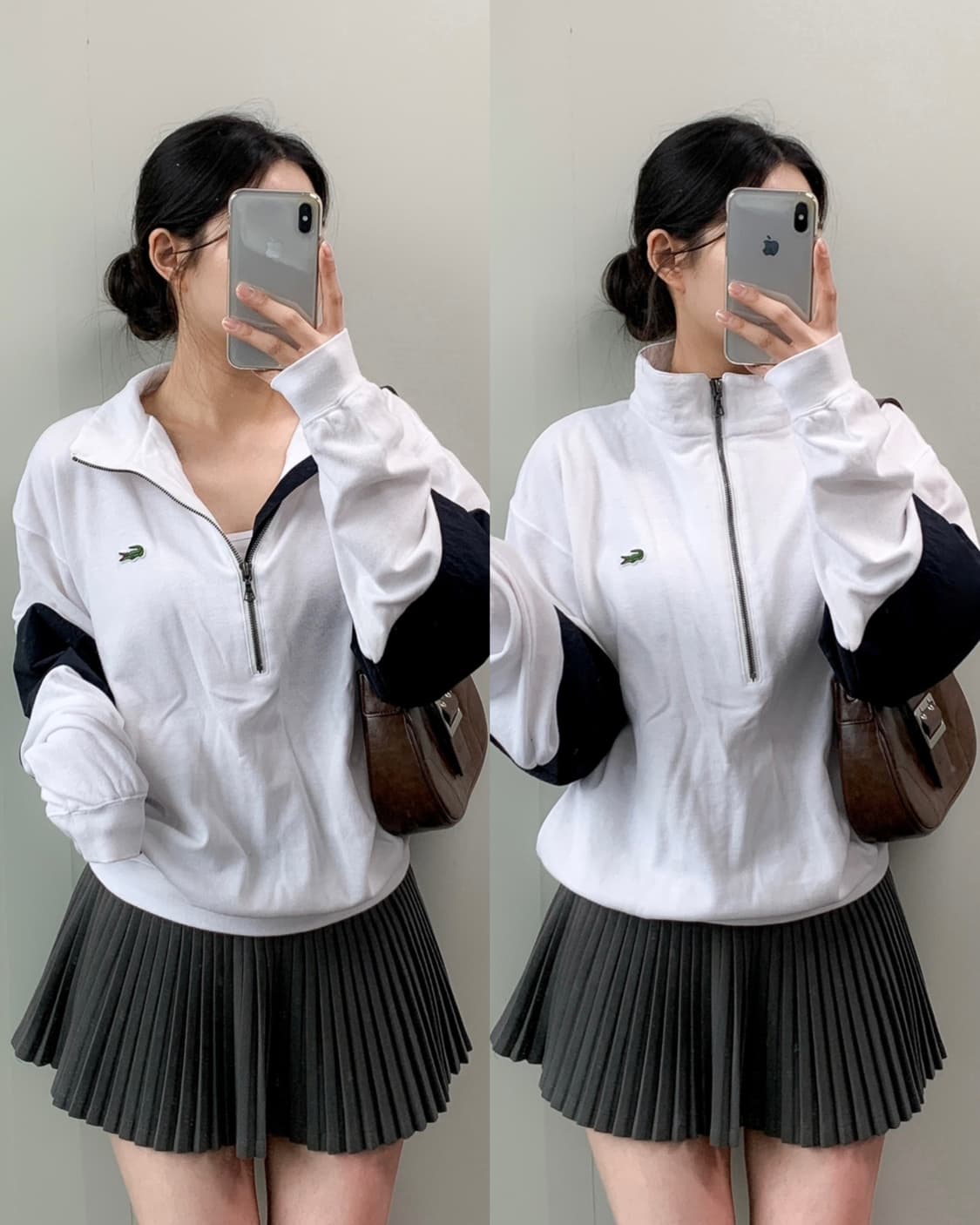 라코스테 반집업 맨투맨 상품이미지1