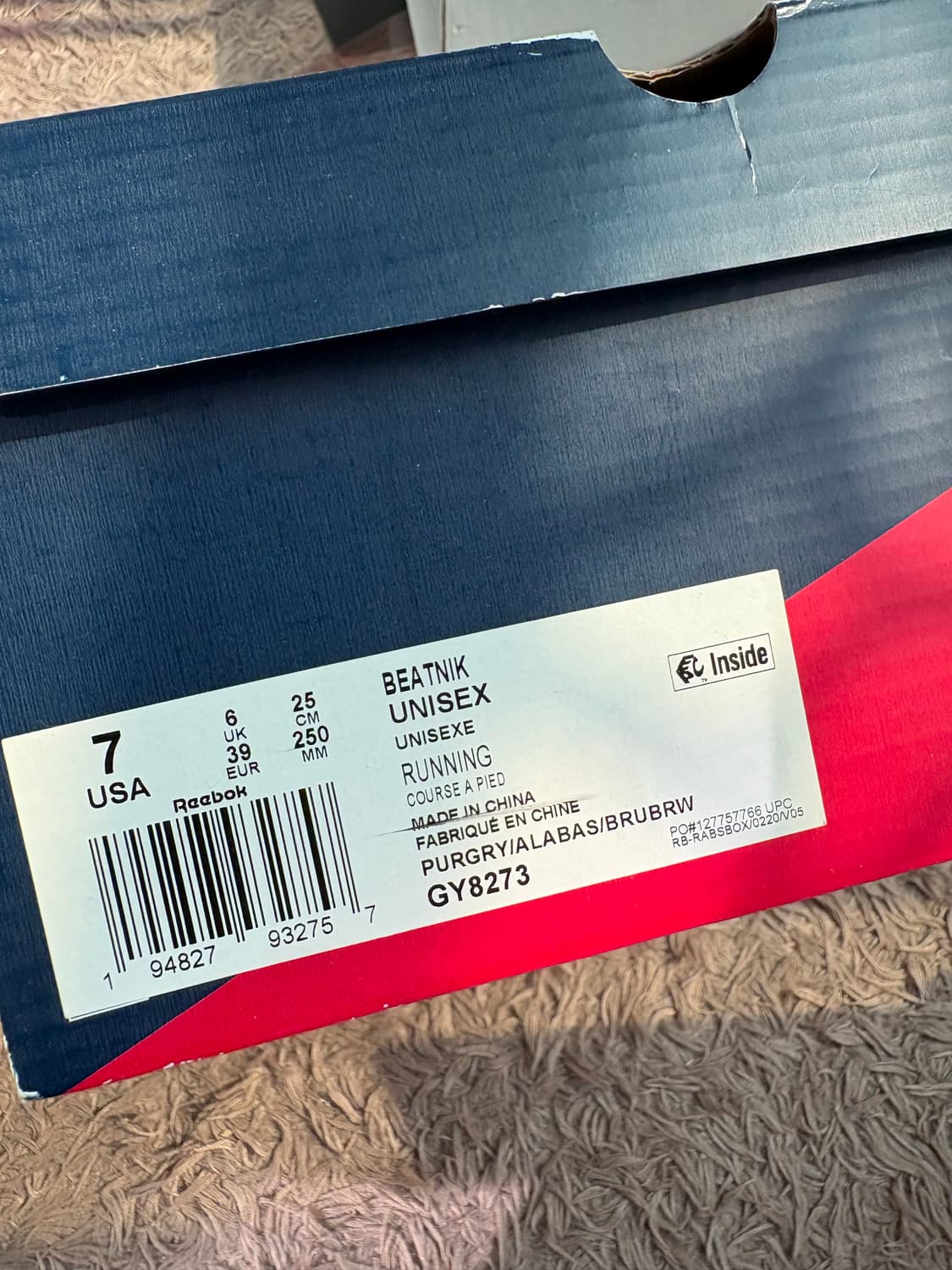 Reebok 비트닉 블루 상품이미지3