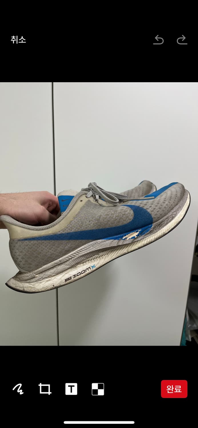 나이키 줌 페가수스 35 터보 화이트 블루 히어로 상품이미지1