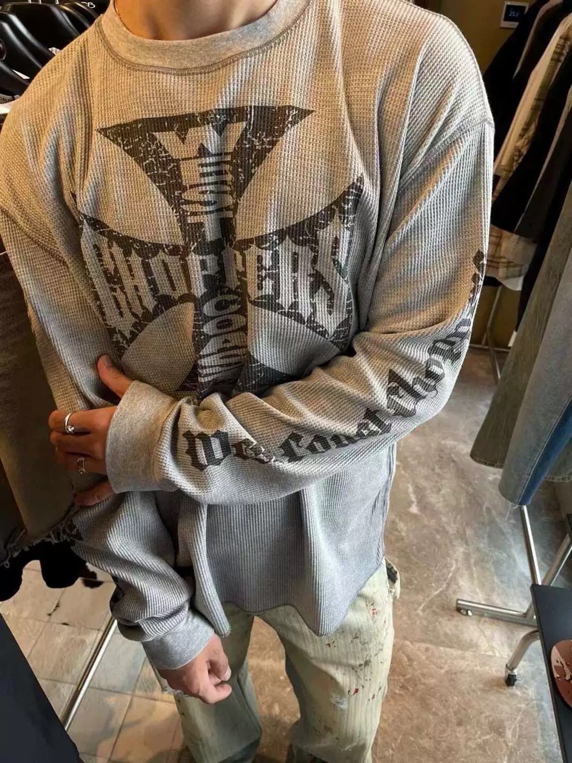 00s West Cost Choppers  웨스트 코스트 차퍼 써멀 니트 상품이미지2