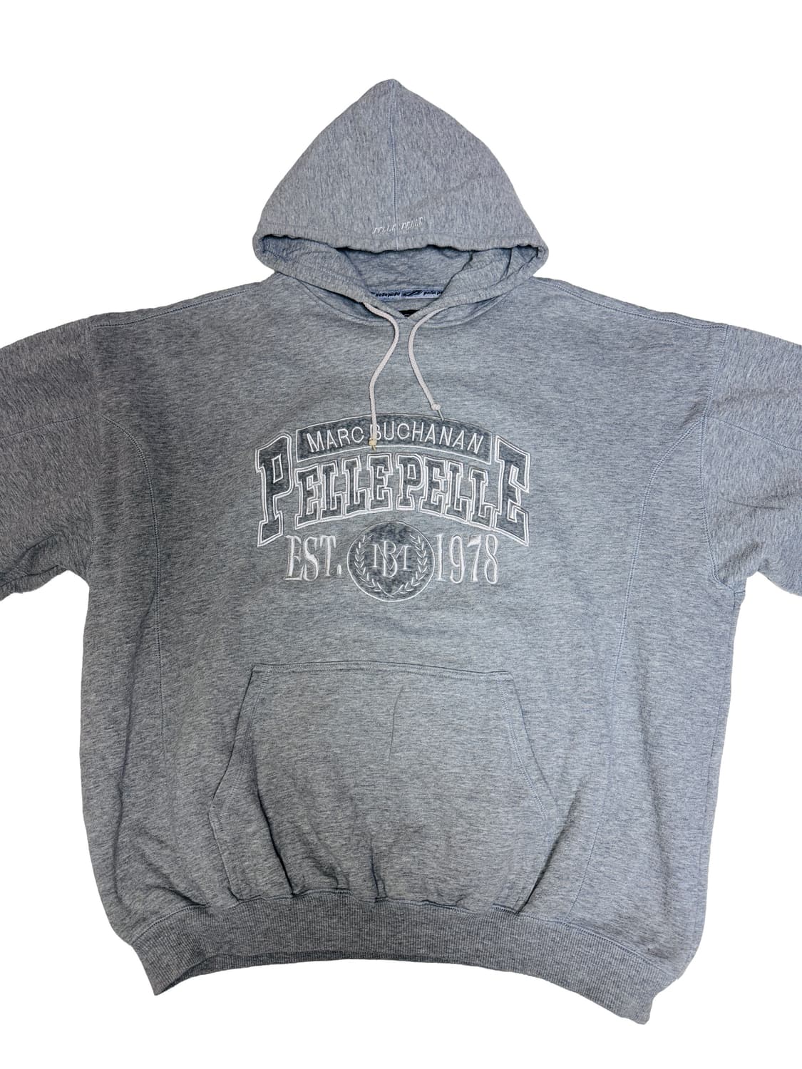 빈티지 90/00s 펠레펠레 pellepelle 후드티 그레이 2XL 상품이미지2