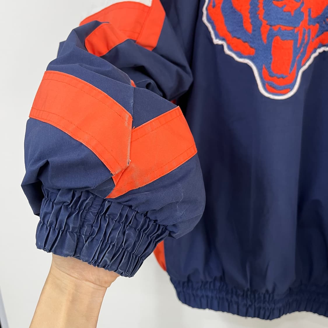 NFL 90s 시카고 베어 자수로고 집업 자켓 상품이미지9