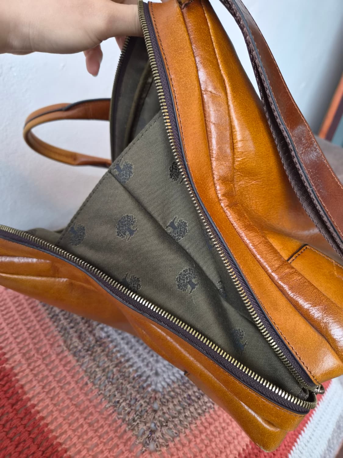 멀버리 Lichi 천연가죽 크로스 서류가방 상품이미지7