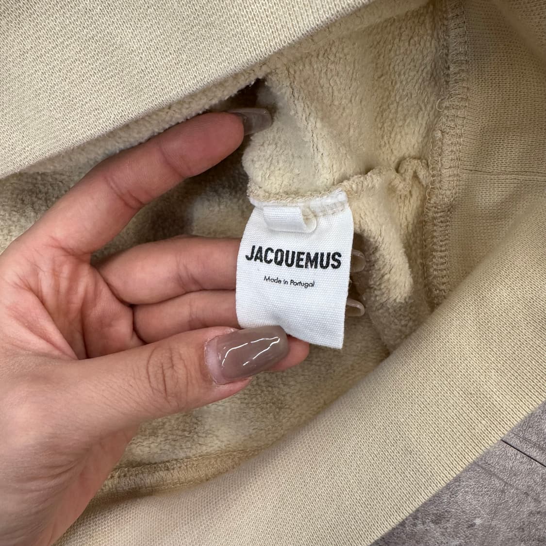 자크뮈스 옐로우 후드티 #csz113 상품이미지6