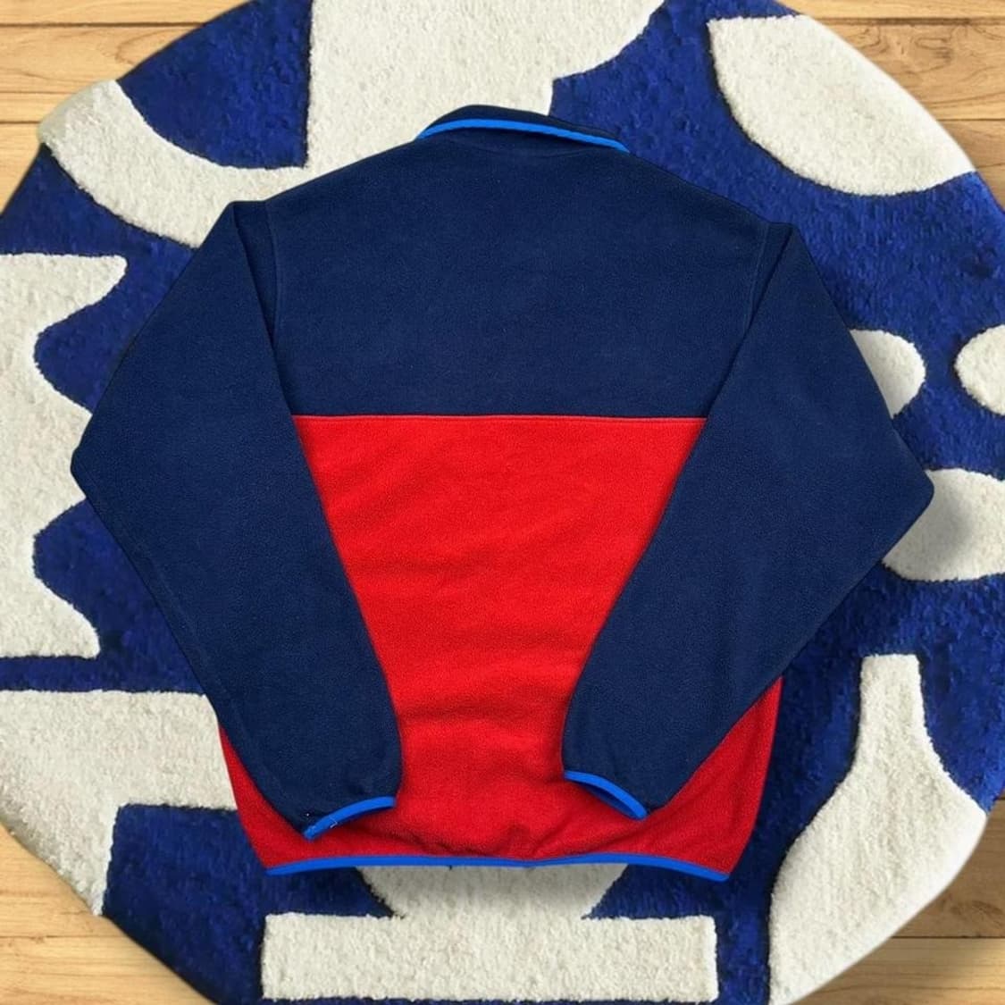 10s 파타고니아 신칠라 스냅-T 네이비/레드/블루 상품이미지4