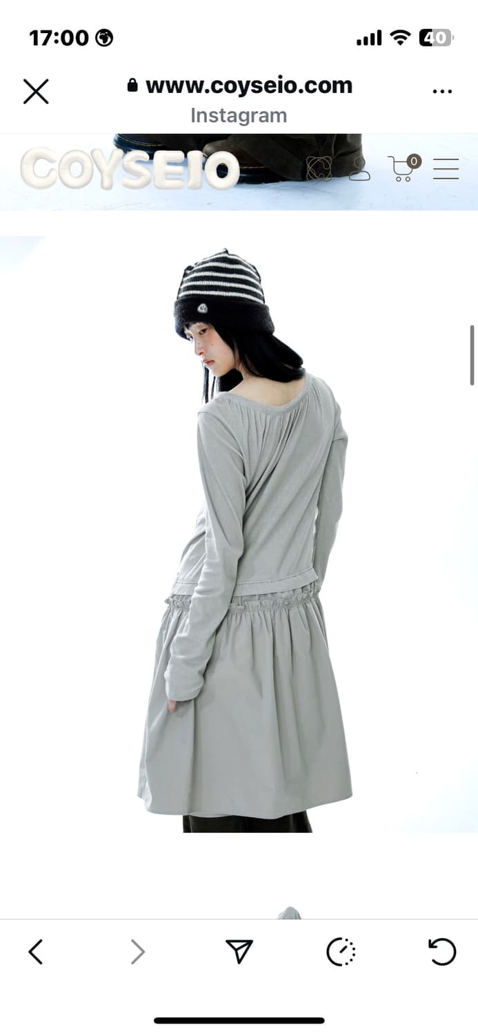 코이세이오 25fw 원피스 상품이미지2