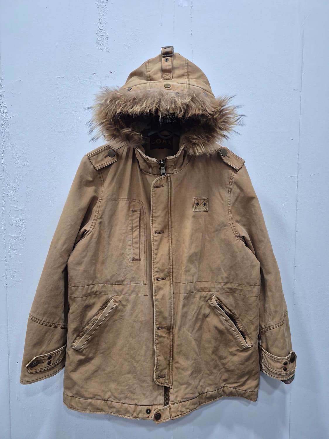 COAX 스트리트 빈티지 파카 점퍼 남성 100사이즈 상품이미지1