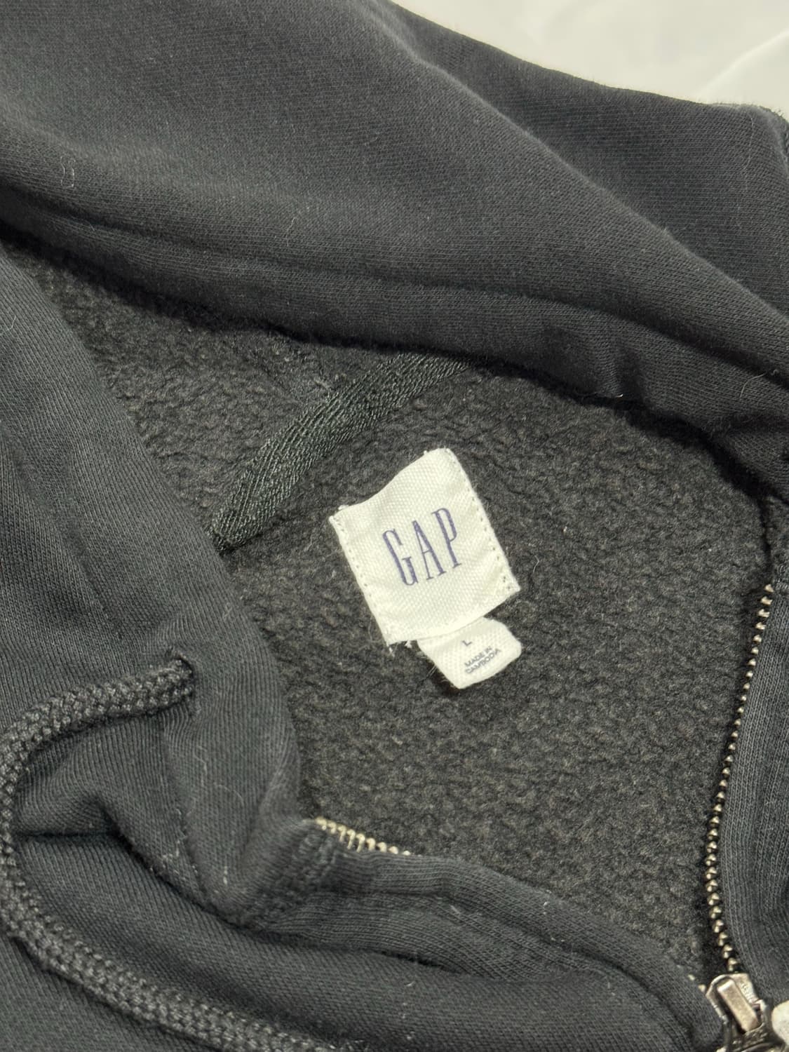 gap / 갭 자수 후드 집업 상품이미지4