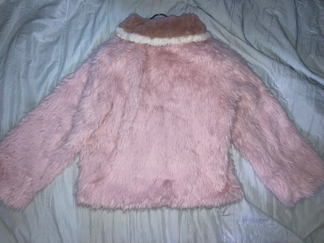 에코퍼 핑크 털코트 상품이미지2