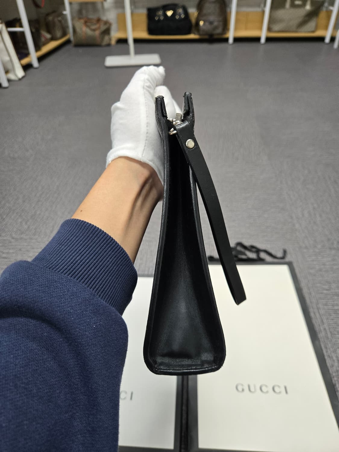 [특가][정품]구찌 웹삼선 클러치백 상품이미지4