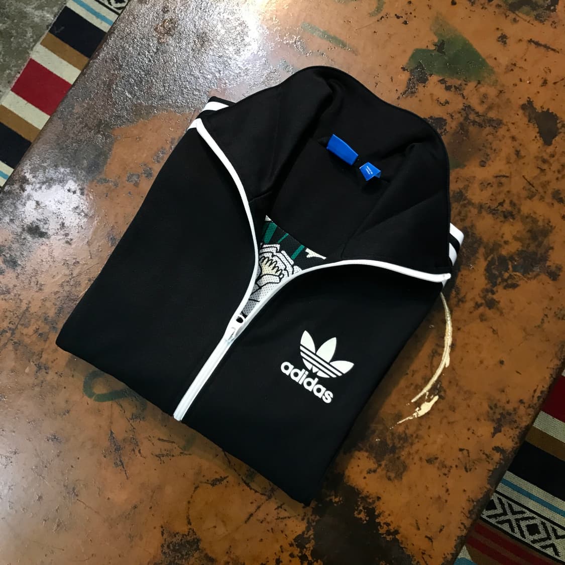 아디다스 유로파 블랙 집업 져지 여성 55 사이즈 상품이미지1