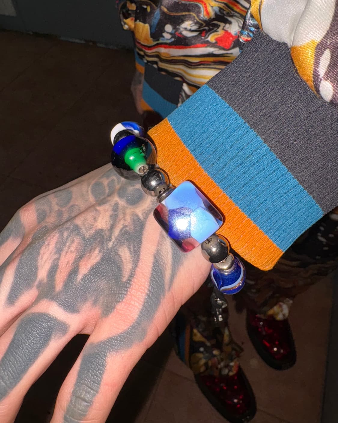 D&G Baroque Glass Bead Bracelet 상품이미지2