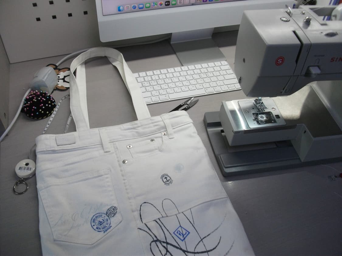 랄프로렌 데님 업사이클 에코백 상품이미지6