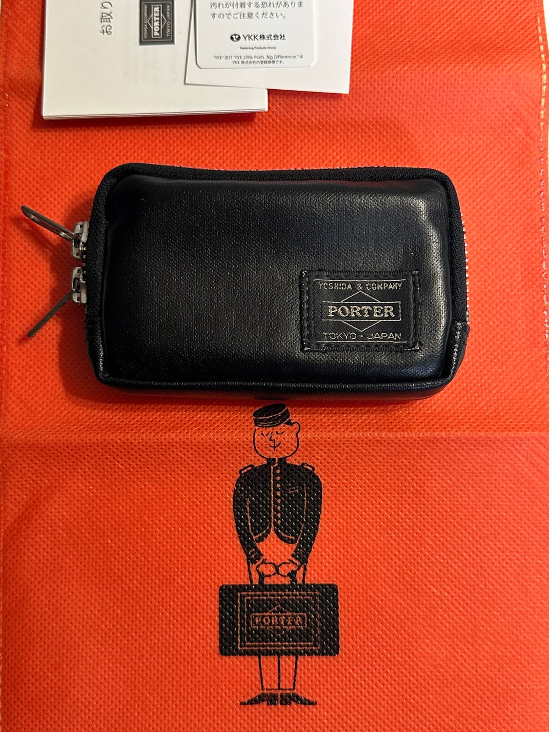 포터 프리스타일 멀티 코인 케이스 블랙 상품이미지3