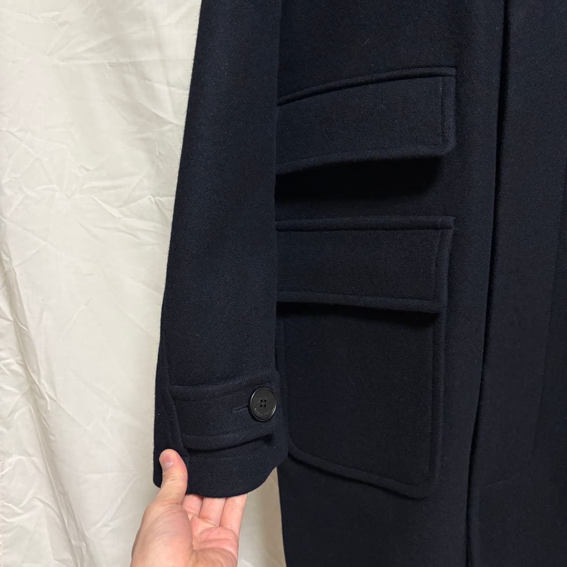 애프터프레이 투어리스트 발마칸 코트 / 네이비, L 상품이미지5