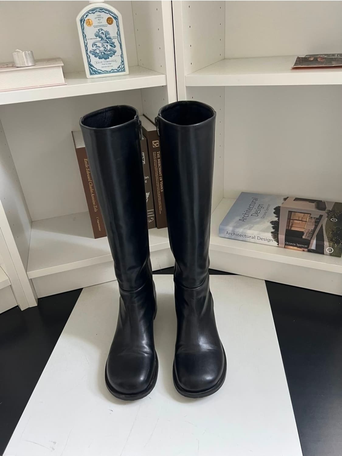 체형보정 지퍼 롱부츠(새상품)(풀박스) 상품이미지2