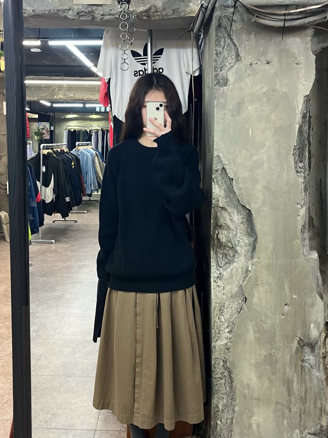 아웃스탠딩 니트 블랙 2 #csz2377 상품이미지2