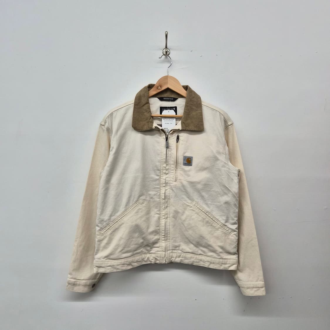 칼하트 아이보리 디트로이트 자켓 여성M 상품이미지1