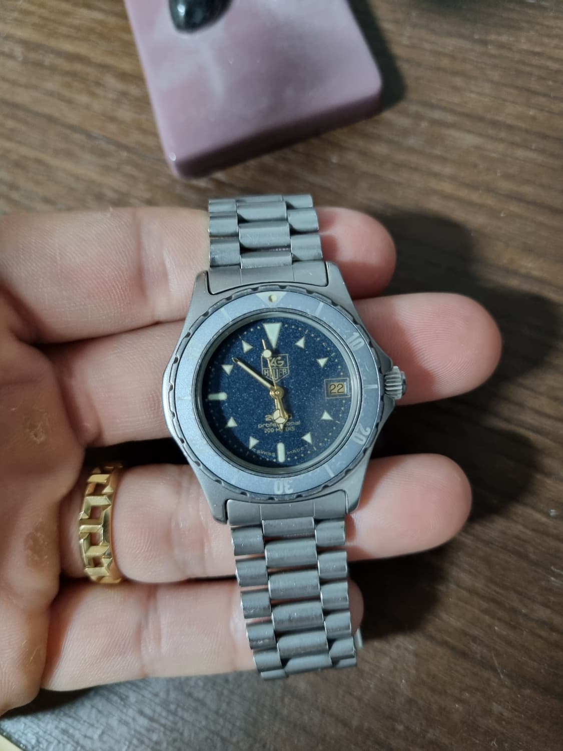 태그호이어 프로페셔널 2000 문더스트 다이버 35mm 972.613 상품이미지3