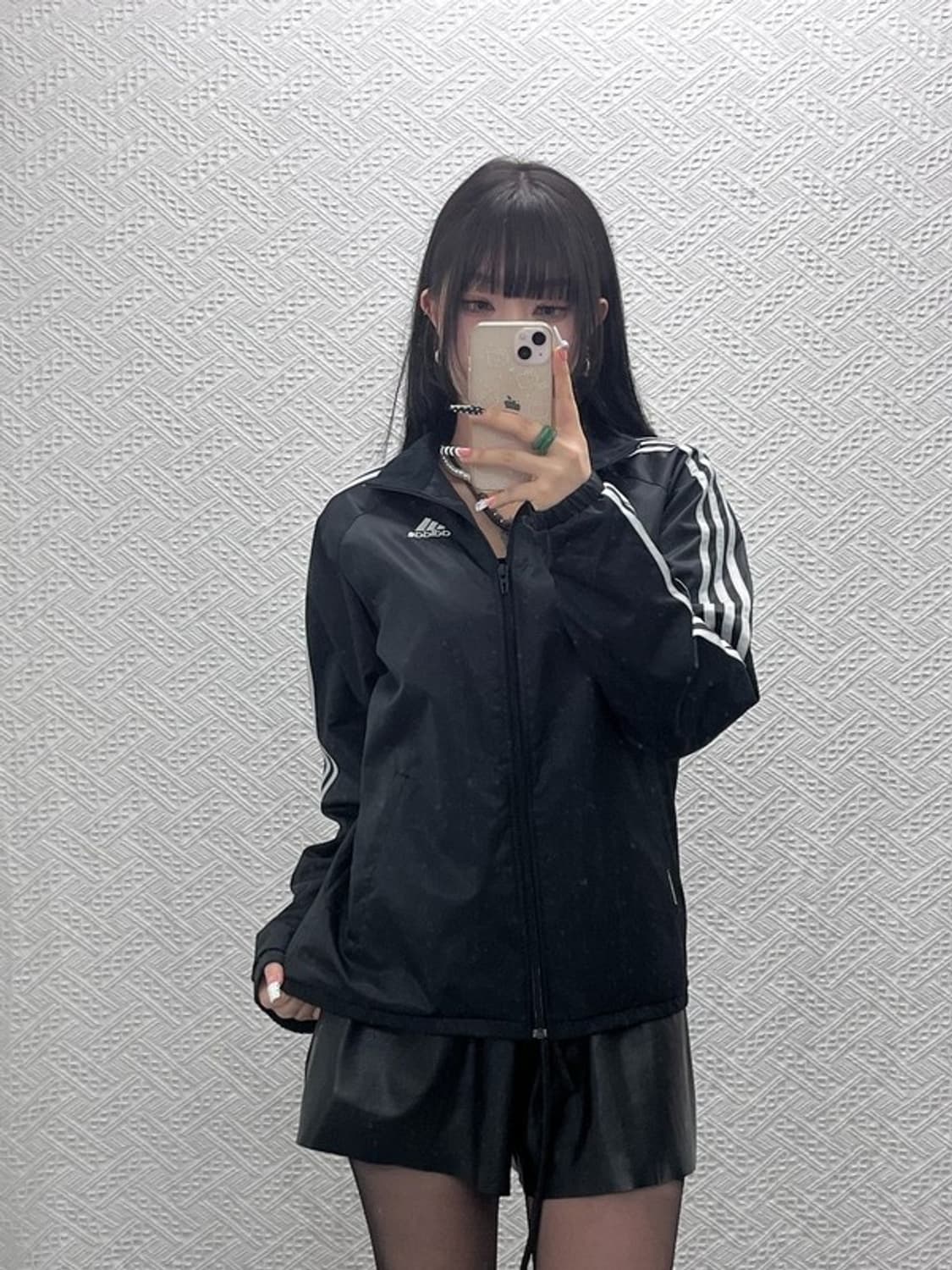 아디다스 올드스쿨 빈티지 캐주얼 스포티 바람막이 자켓 S C10141 상품이미지2