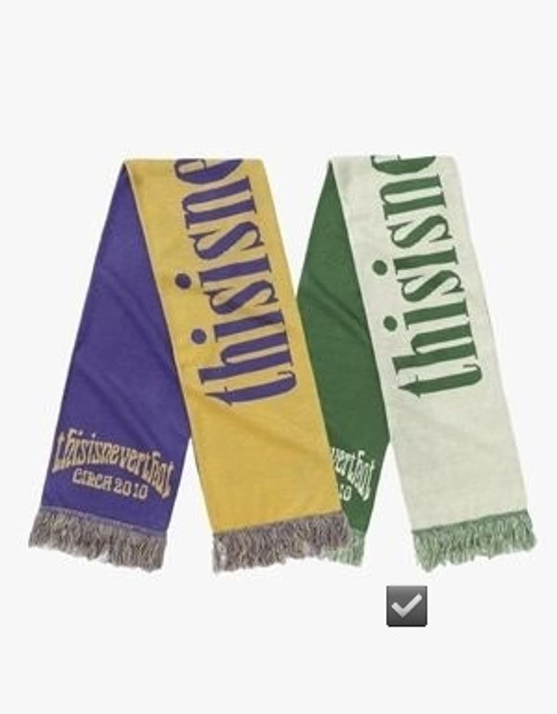 디네댓 머플러 그린 (목도리) 상품이미지2