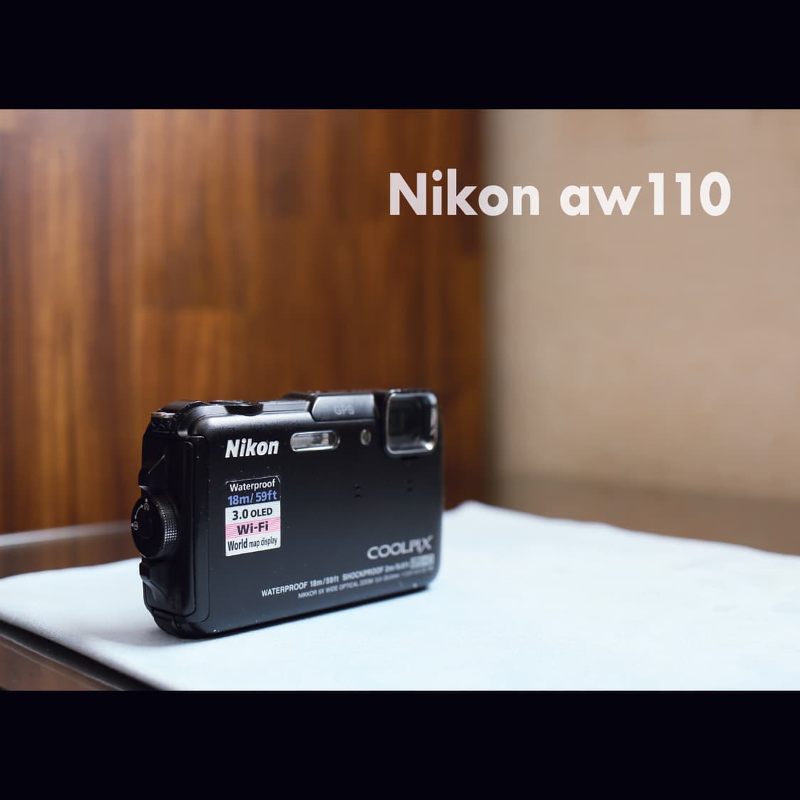 <레어><한글> 쿨픽스 aw110 (aw100) 블랙 빈티지 디카 상품이미지8