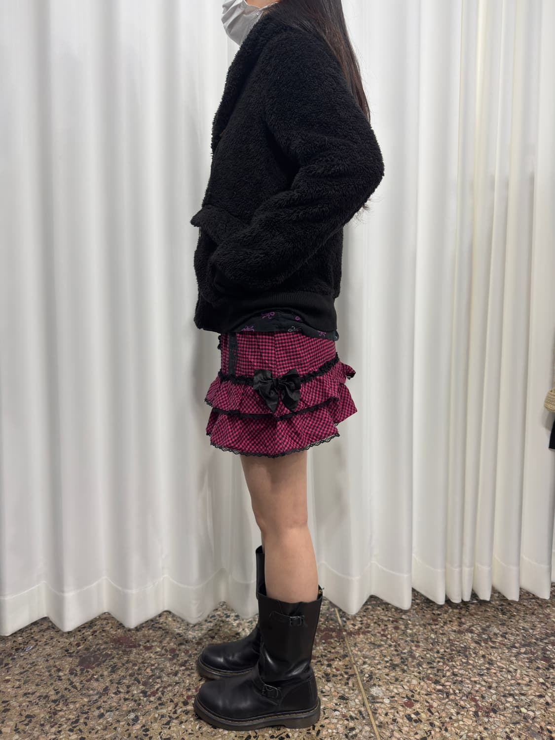 fur hood jacket 상품이미지5