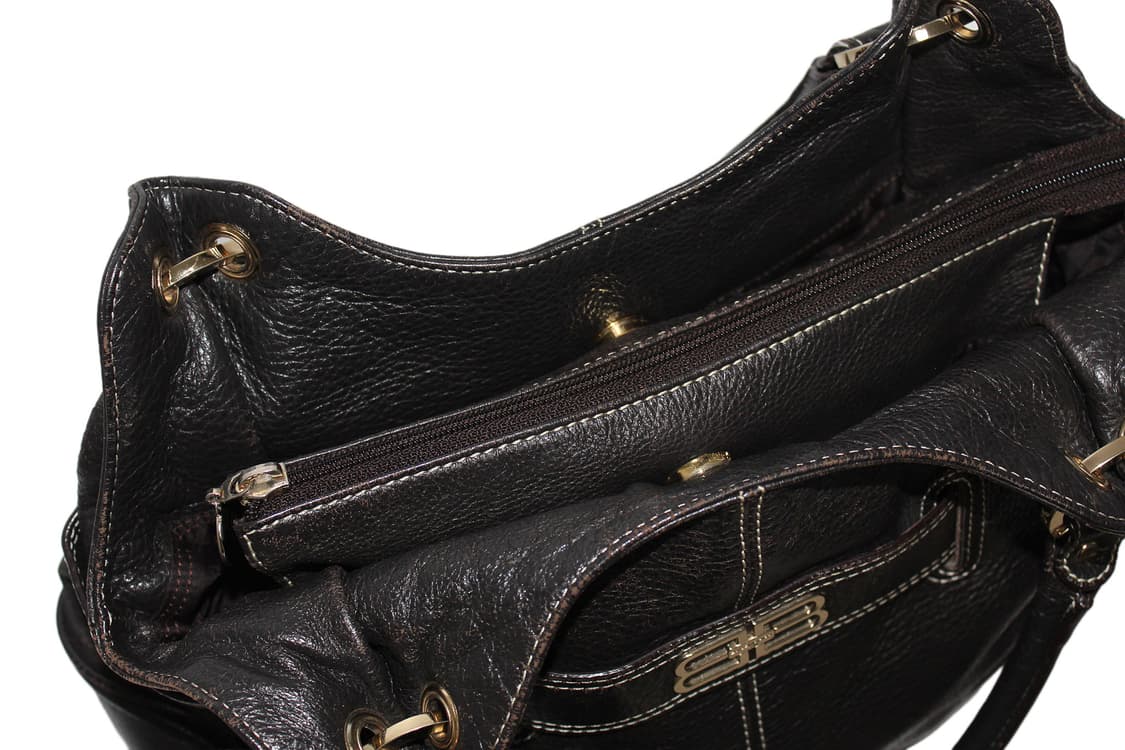 Early2000s BALENCIAGA 발렌시아가 더블 로고 레더 토트백 상품이미지9