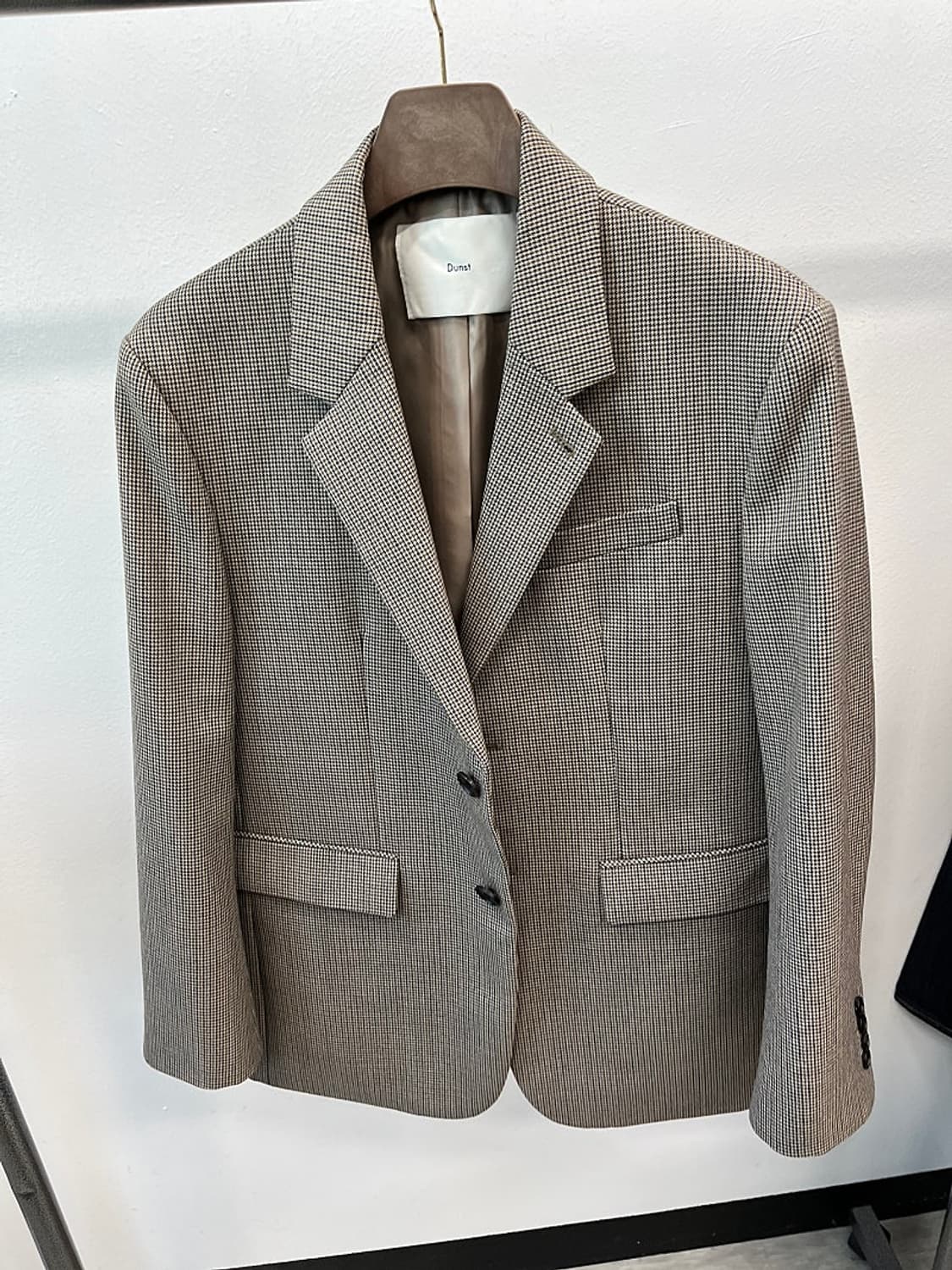 100) 던스트 체크 블레이져  상품이미지4