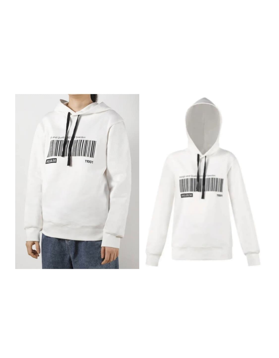 IKEA 이케아 에프테르트레다 후드티셔츠 상품이미지1