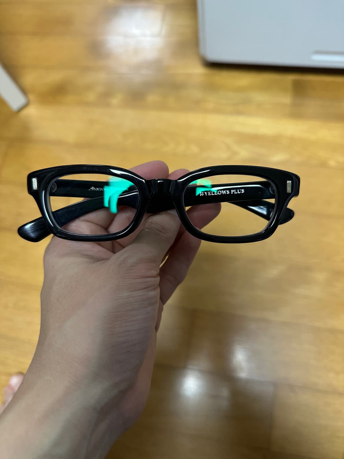 아나토미카 옐로우플러스 MC GLASSES 안경 블랙 상품이미지2