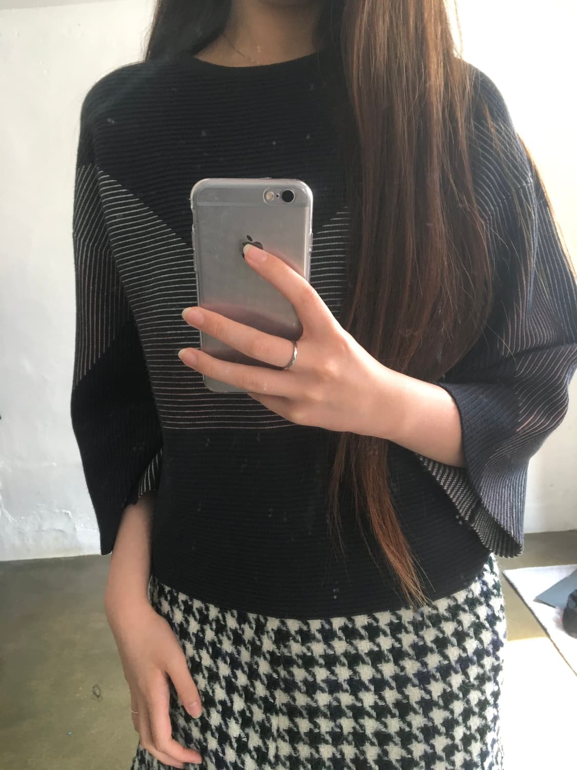 잇미샤 강아지 패턴 플레어 스커트 상품이미지2