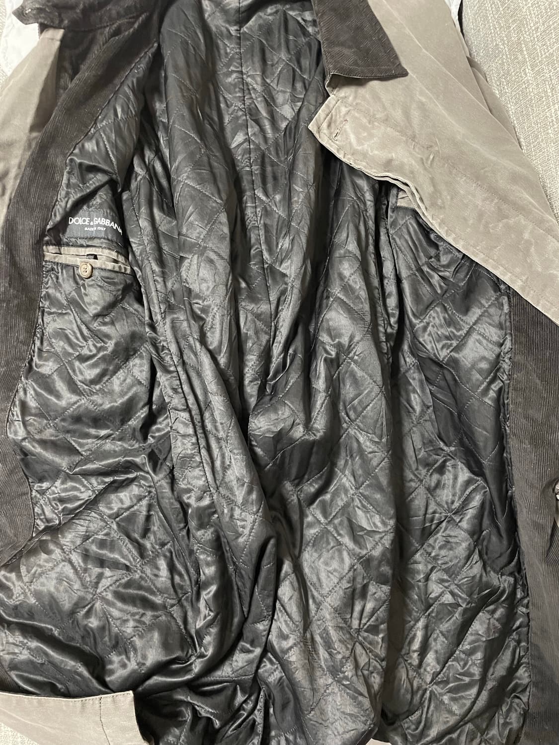 돌체앤가바나 롱 코트 XL 정품 상품이미지4