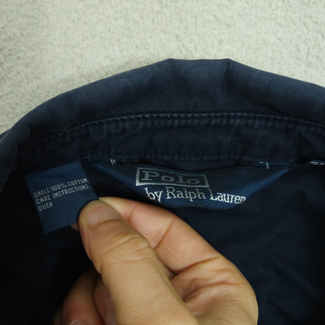 90~00s 폴로 랄프 로렌 블루종 L 상품이미지5