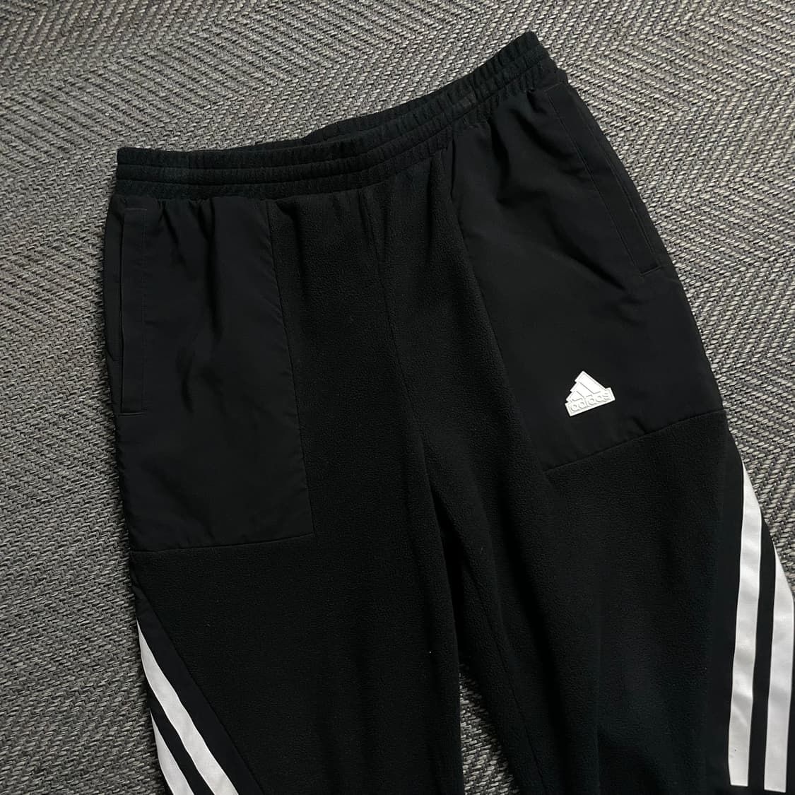 아디다스 신형 배색 디테일 플리스 팬츠o 4762 상품이미지3