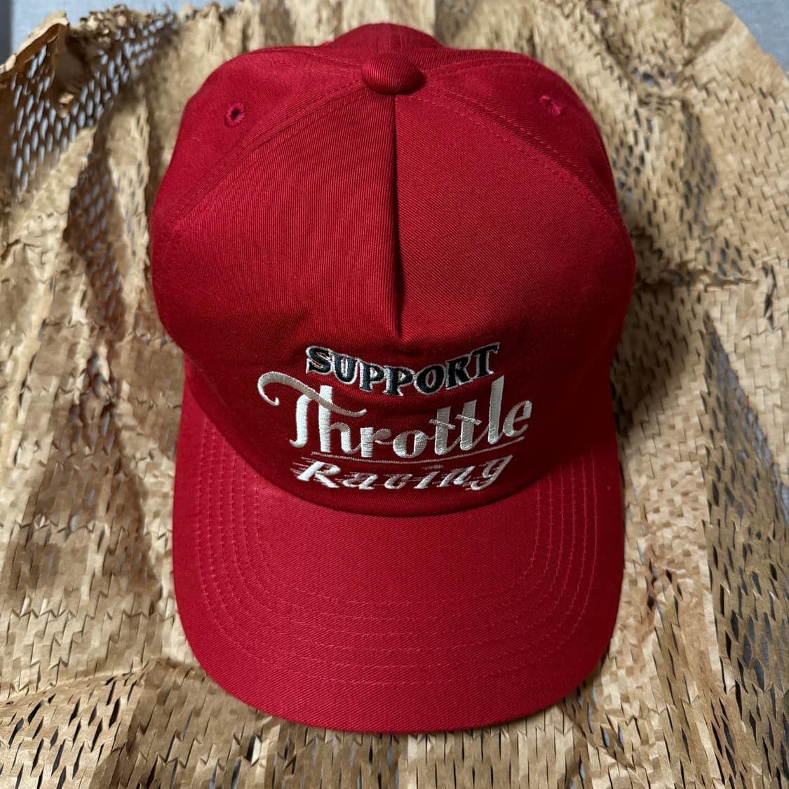 [OS]프리휠러스 "Throttle" 데솔레이션 로우 샵 한정 자수 볼캡 상품이미지1