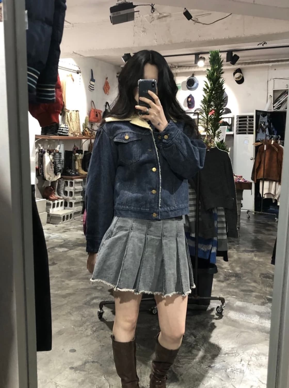 [9122]Carhartt denim shearing jacket 상품이미지5