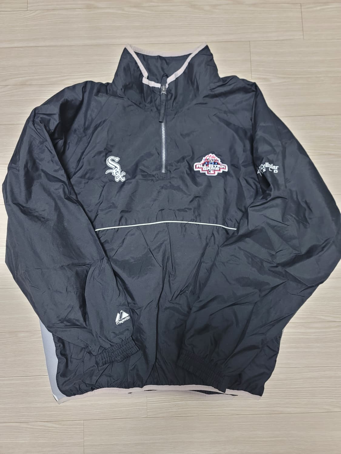 [L] 마제스틱 시카고 화이트삭스 웜업 자켓 상품이미지1