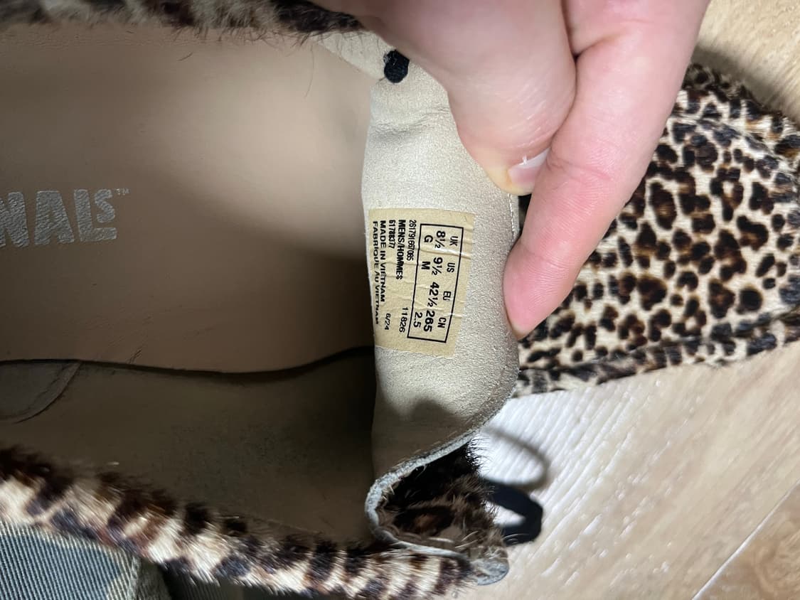 Uk8.5 클락스 왈라비 하라주쿠 레오파드 상품이미지3