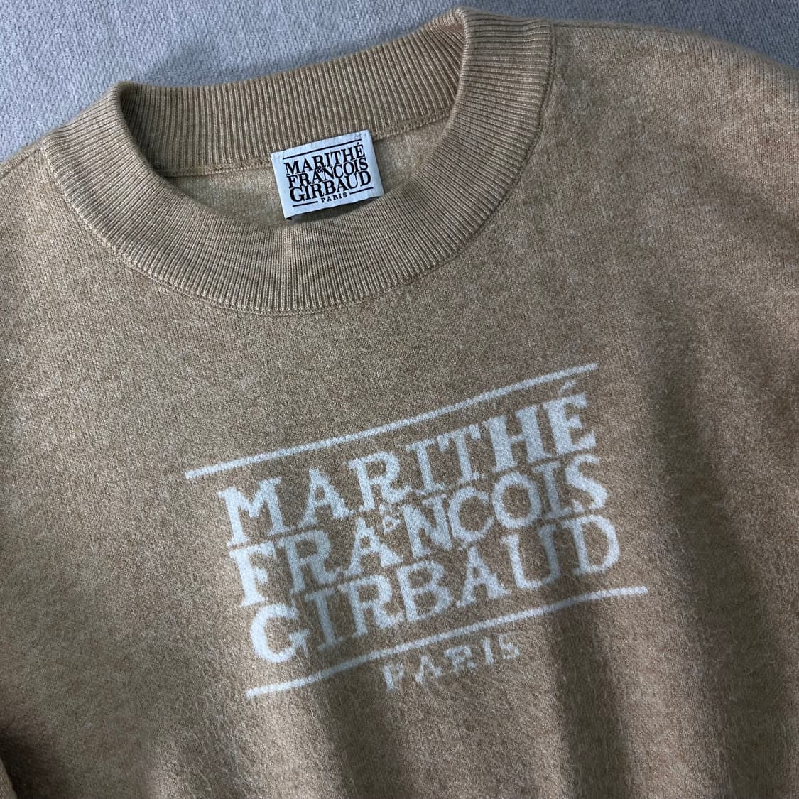 W 95 마리떼 프랑소와 저버 크롭 니트 상품이미지2