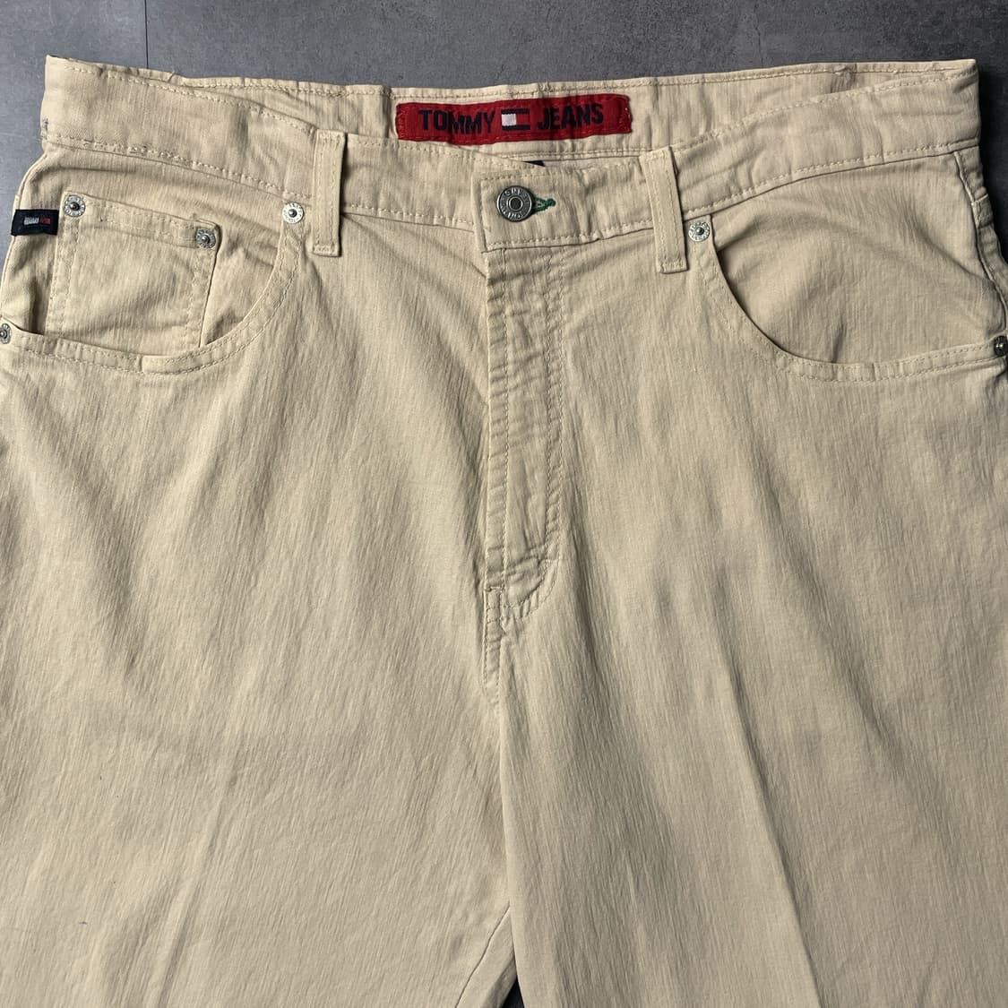 TOMMY JEANS 00s 타미진스 베이지 하프팬츠 A01194 상품이미지2