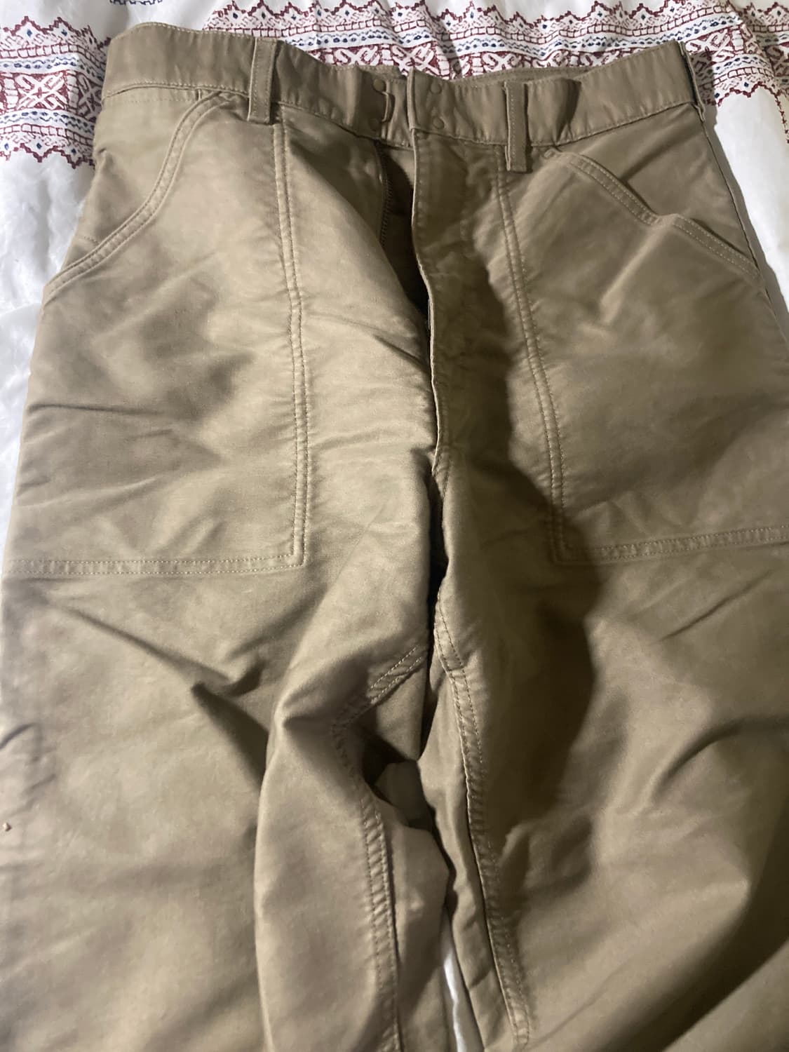 유니클로 U 와이드 치노 퍼티그 팬츠 상품이미지2