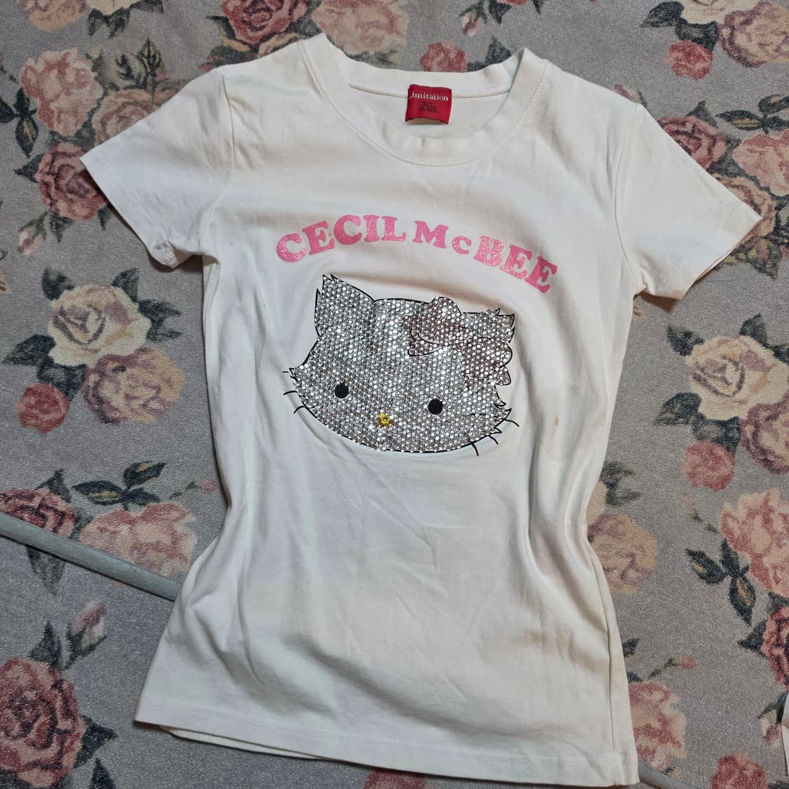 정품 세실맥비 챠미키티 딱붙티 산리오 빈티지  상품이미지1