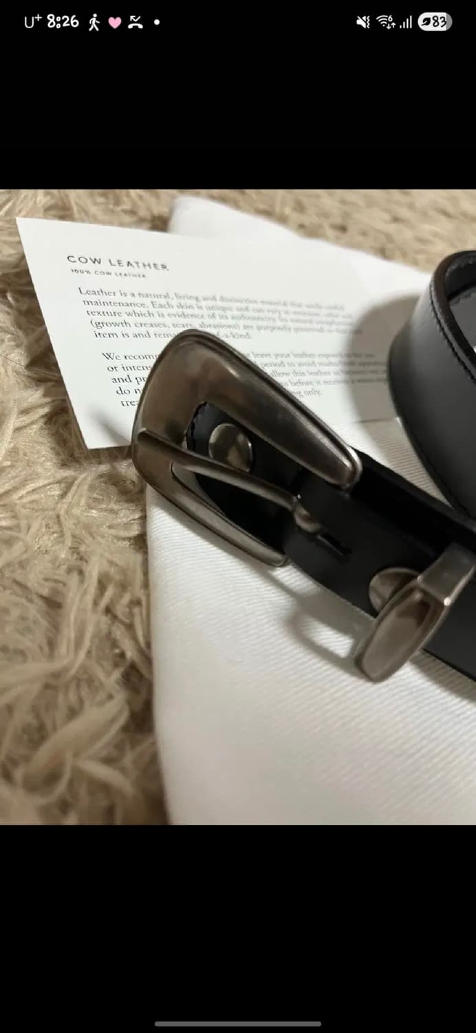 르메르 웨스턴벨트 90 급처 상품이미지3
